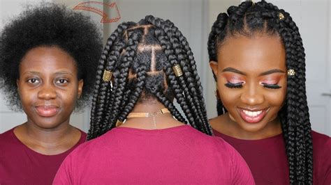 box braids with metal|most protective box braids.